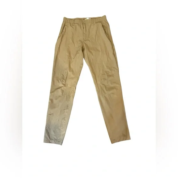 Fabletics Pants Mens 31x34 Tan The Only Pant Golf Performance Stretch Casual EUC - Picture 2 of 5